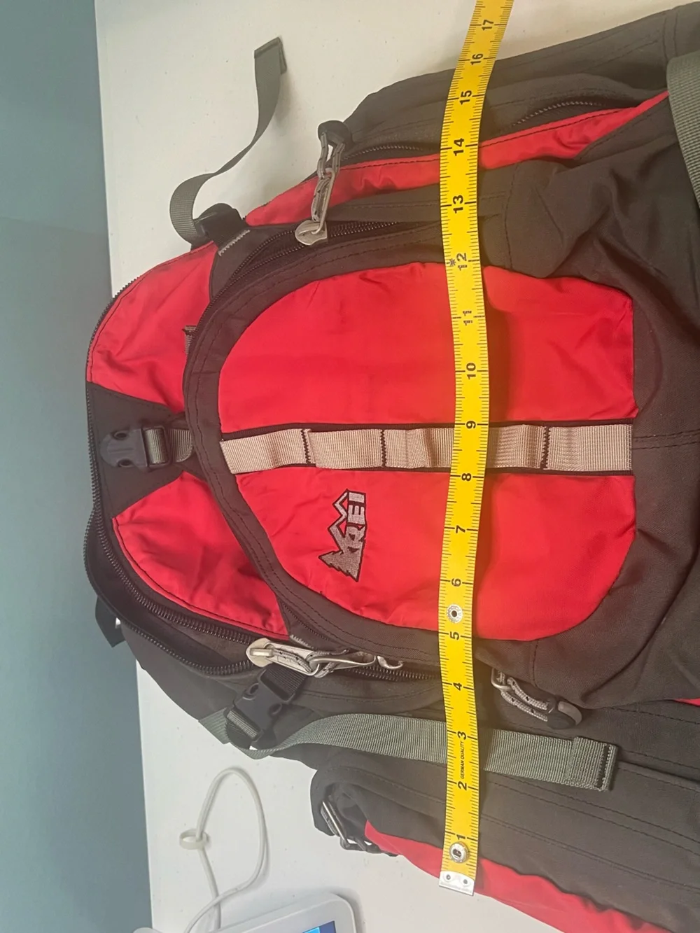 REI Red and Black Men's Hiking Backpack